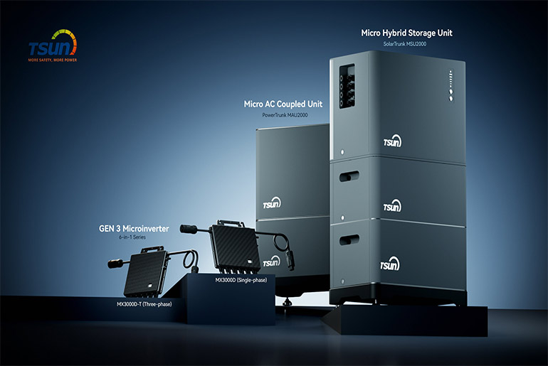 TSUN Unveils Micro Storage Systems SolarTrunk and PowerTrunk