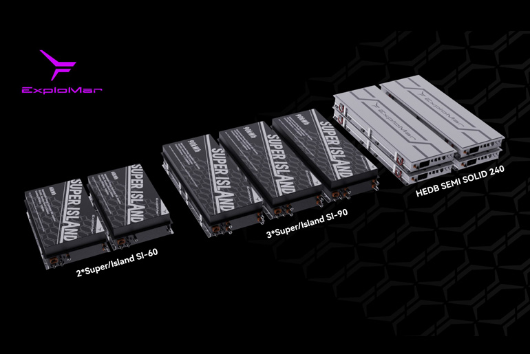 ExploMar Introduces the SUPER/ISLAND Battery