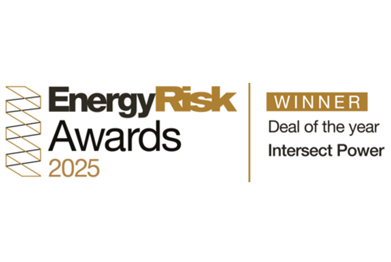 Intersect Wins Energy Risk Awards Deal