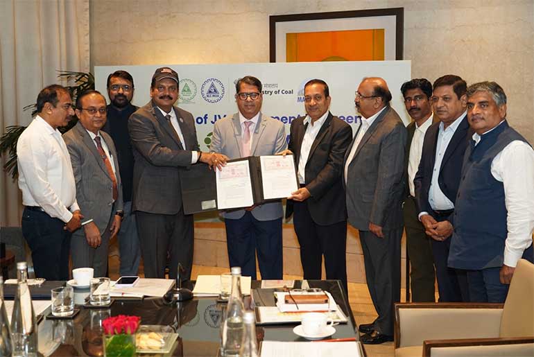 NIRL has signed a Joint Venture Agreement with Mahatma Phule Renewable Energy and Infrastructure Technology Limited (MAHAPREIT) in Mumbai.