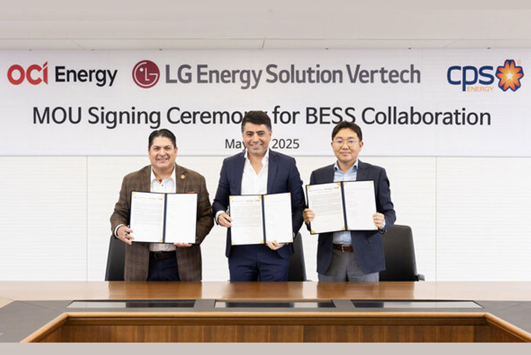 LG Vertech, CPS Energy, and OCI Collaborate on a Significant ERCOT Battery Project