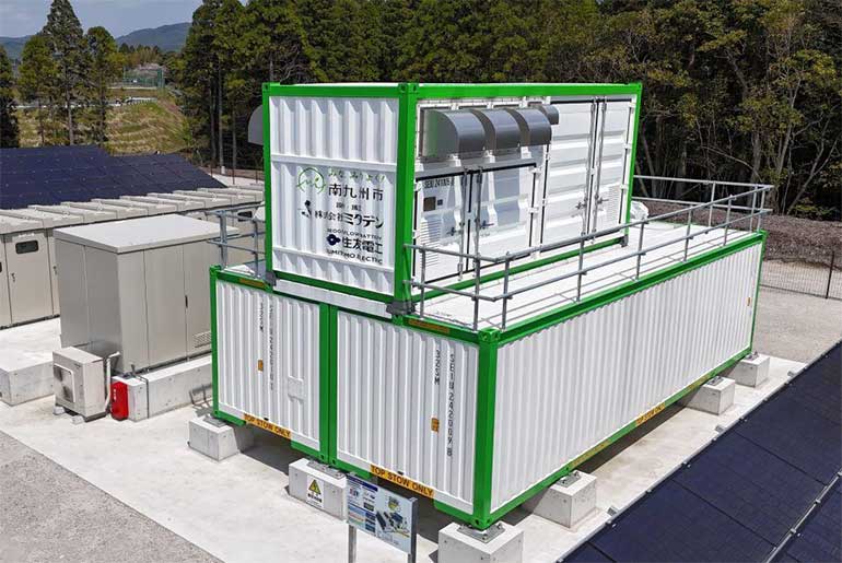 Sumitomo Electric’s vanadium redox flow battery and SEMSA have been selected to power the Kurokiyama Solar Plant in Japan.