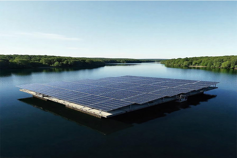 NTPC is planning to develop a 56 MW floating solar power project