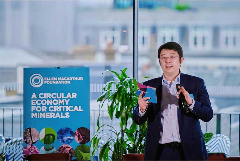 CATL and the Ellen MacArthur Foundation unveil a bold vision to halve virgin material use in new batteries.