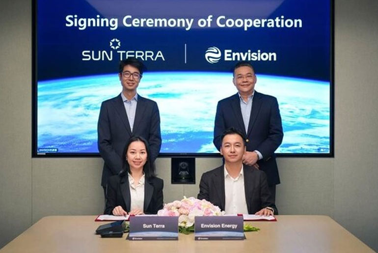 SUN Terra and Envision Energy to Create a Whole Energy Storage Ecosystem