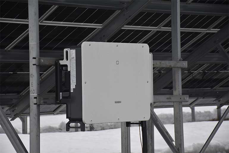 Sungrow supplies 180 SG350HX inverters to one of Finland’s largest and northernmost solar plants in Simo, support Arctic-ready clean energy.