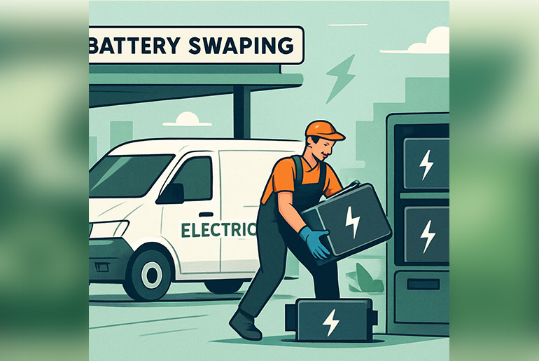 Battery Swapping: Supercharging Last-Mile Delivery Fleets