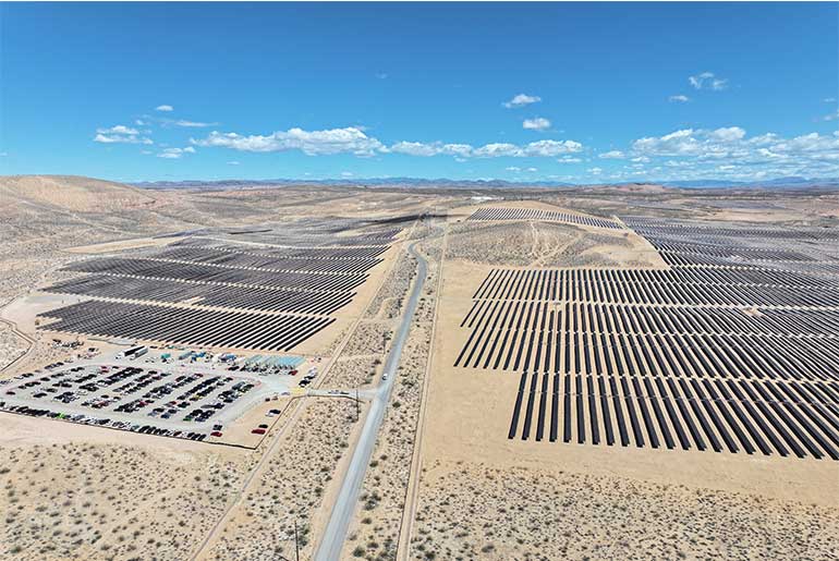 Estuary Power launches its 185 MW Escape Solar and Storage project in Nevada, powering major clients like MGM Resorts and Caesars Entertainment.