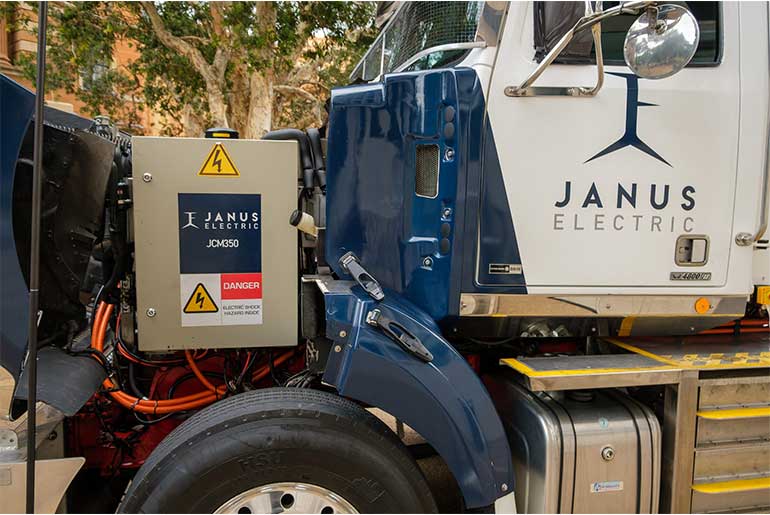 Electrovaya partners with Janus Electric to supply advanced lithium-ion battery systems for zero-emission Class 8 trucks.
