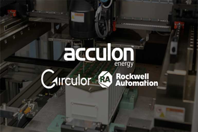 Rockwell Automation partners with Circulor and Acculon Energy to deliver traceable, sustainable battery storage solutions.