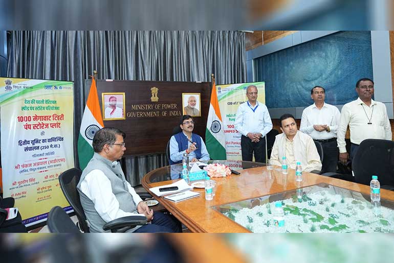 THDC India begins commercial operations of the second unit of 1 GW at Tehri, India's first and largest variable-speed pumped storage plant.