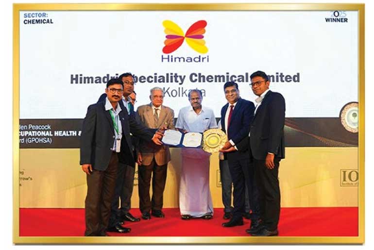 Himadri Wins Golden Peacock Award