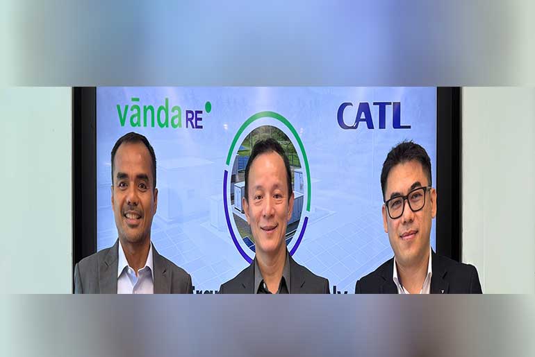 Vanda RE partners with CATL to supply 2.2 GWh of batteries for its landmark solar-plus-storage project in Indonesia’s green economic corridor