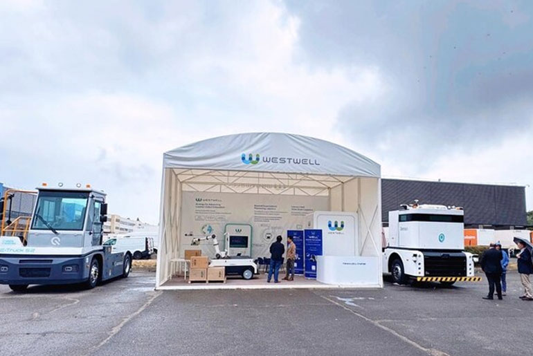 Westwell Showcases Smart, Green Freight Solutions at Paris’ Garonor Park