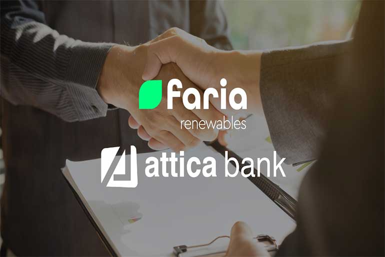 Faria Renewables and Attica Bank partner to develop one of Greece’s largest battery energy storage projects under the “Greece 2.0” plan.