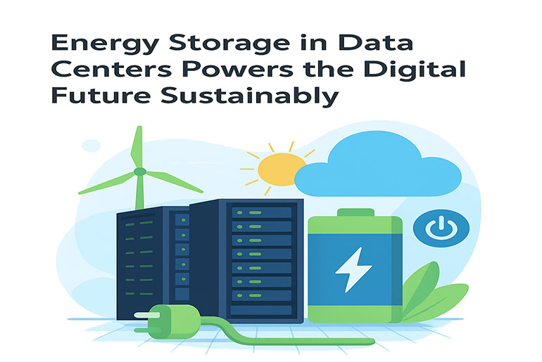 Energy Storage in Data Centers Drives Sustainable Digital Growth