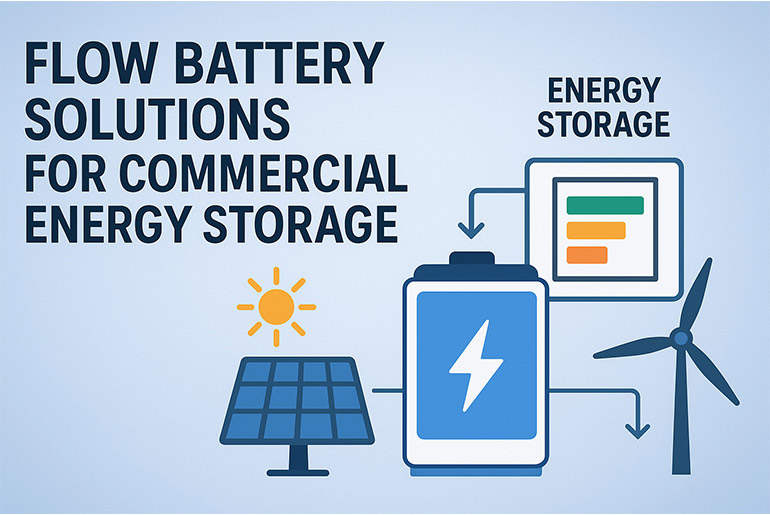 Flow Battery Solutions for Commercial Energy Storage