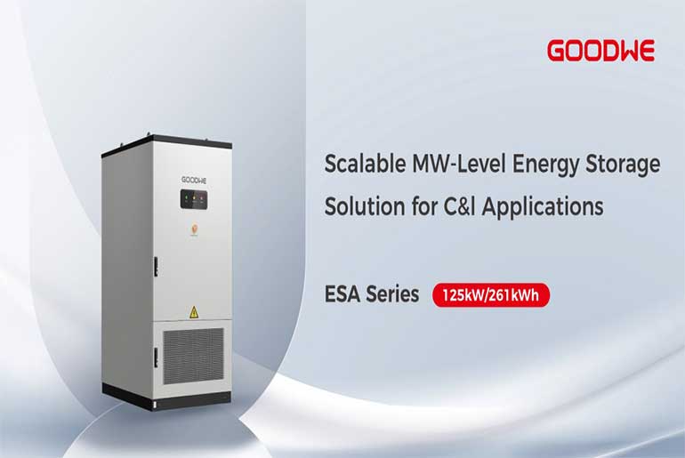 GoodWe Launches 125kW/261kWh All-in-One Liquid Cooled Energy Storage Solution for C&I