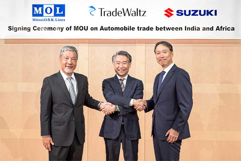 MOL, TradeWaltz, and Suzuki Partner to Boost India-Africa Auto Trade and Decarbonization Efforts