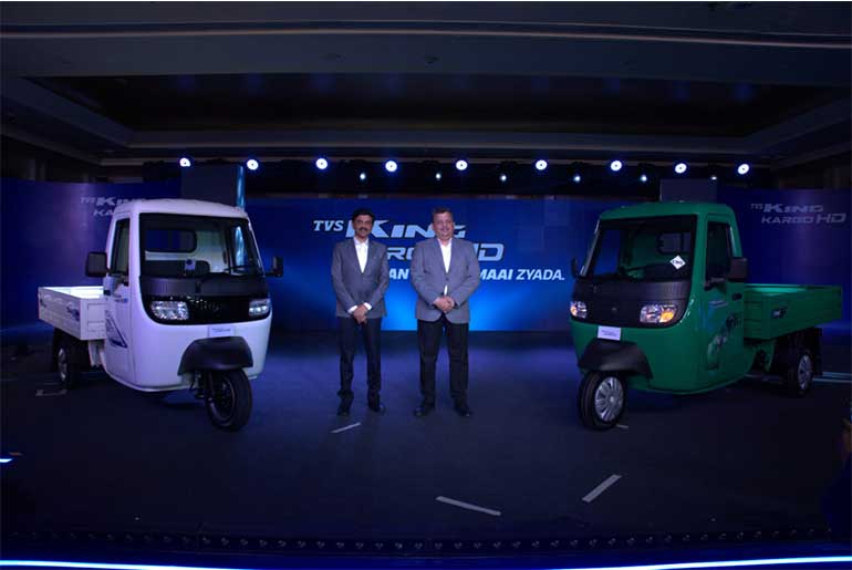 TVS Launches King Kargo HD EV: India’s First Smart, All-Electric Cargo Three-Wheeler