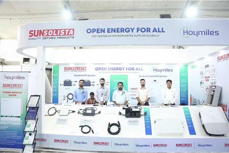 Hoymiles Showcases Innovative Solar Solutions at REV Exhibition in Lucknow