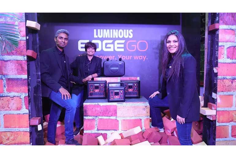 Luminous Power Technologies Unveils EDGE GO 1500: India’s First Portable Power Station