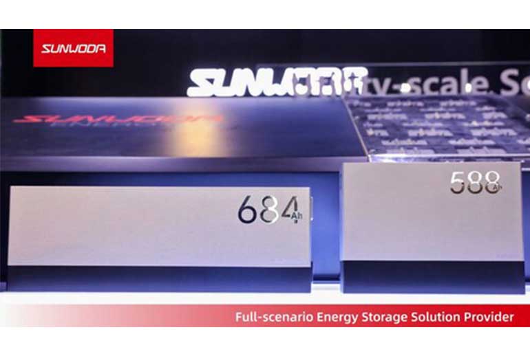 Sunwoda Debuts 684 Ah & 588 Ah Energy Storage Cells Globally at RE+ 25