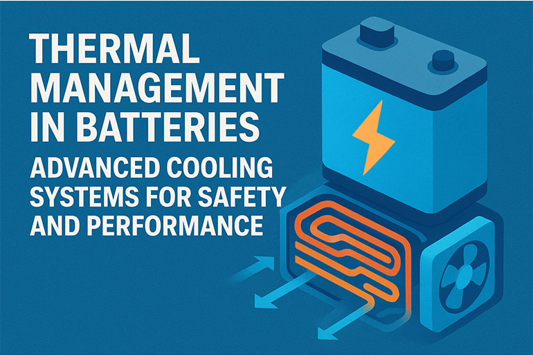 Thermal Management in Batteries: Advanced Cooling Systems for Safety and Performance