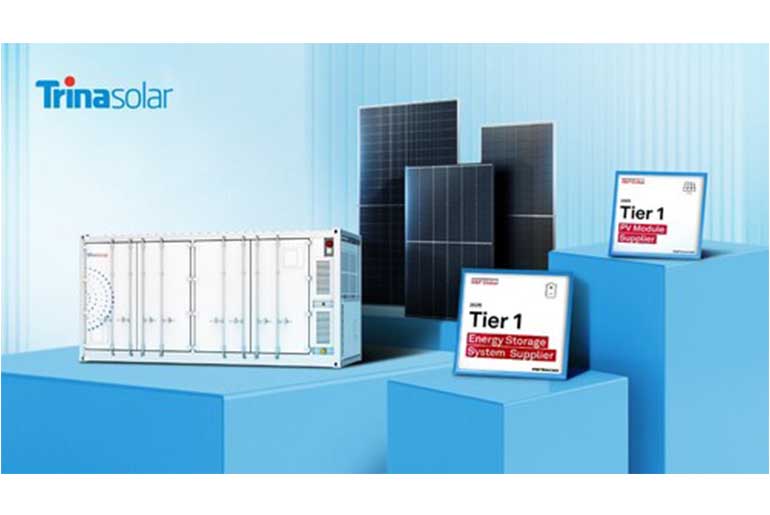 Trinasolar Secures Tier 1 Status by S&P Global for Solar Modules and Energy Storage