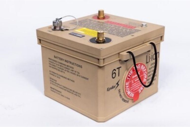 Epsilor Unveils Highest-Capacity COMBATT 6T Li-Ion Battery for Military Vehicles