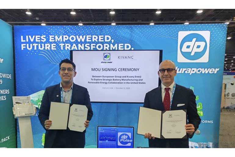 Durapower and Kıvanç Enerji Partner to Explore Battery Manufacturing Hub for US Market