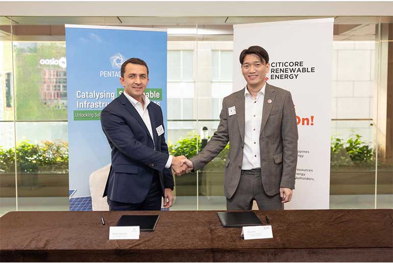 Pentagreen Capital and Citicore Secure US$55 Million to Advance 2 GW Solar and Battery Projects in the Philippines