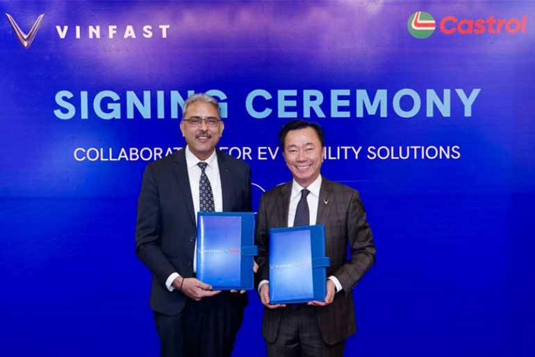 VinFast India Signs MoU With Castrol India To Strengthen EV After-sales Service Network