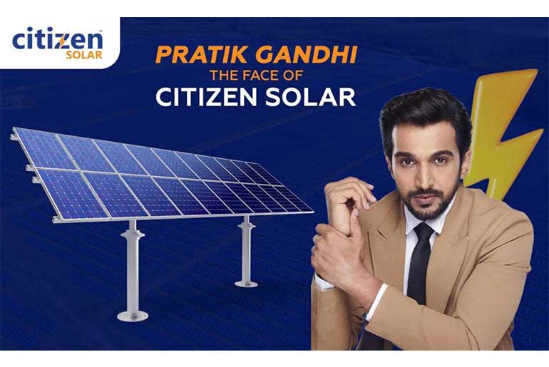 Citizen Solar Appoints Actor Pratik Gandhi as Its Brand Ambassador