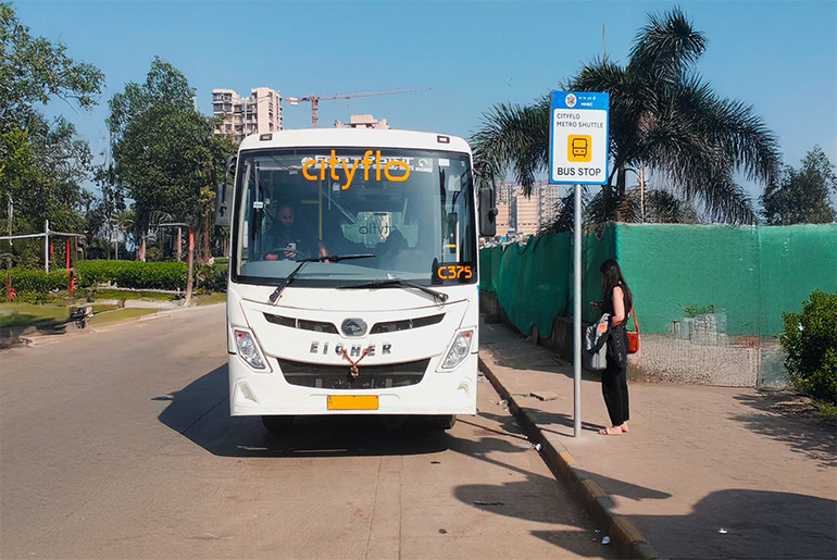 MMRC and Cityflo Partner for Metro Feeder Services