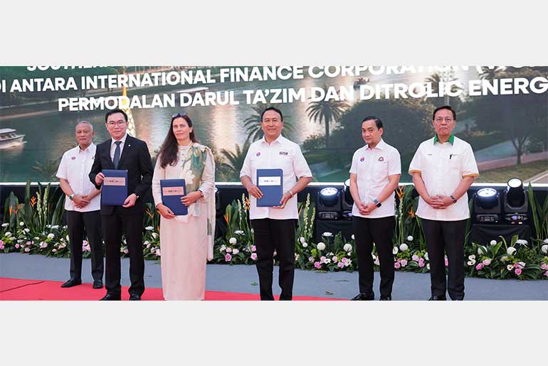 IFC, PDT, Ditrolic Energy Partner to Develop One of World’s Largest Renewable Energy Corridors in Johor