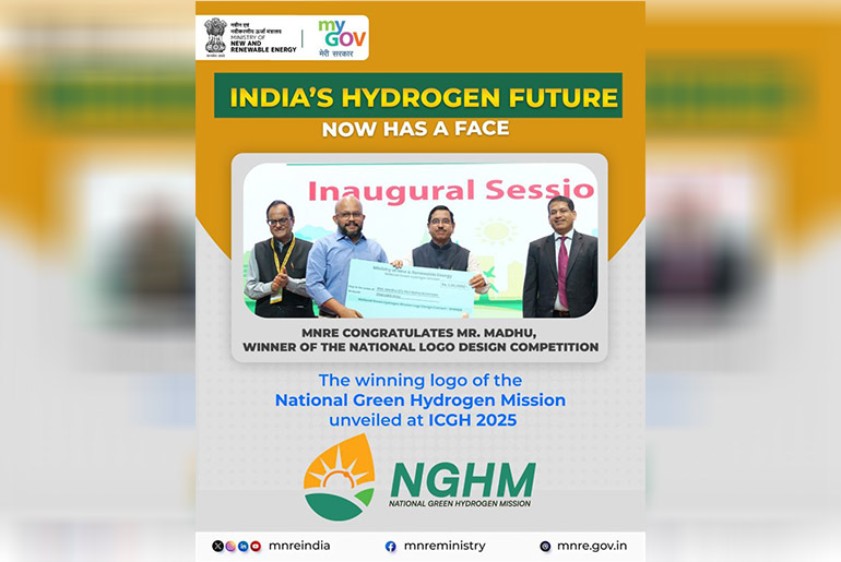 India Unveils Official Logo of National Green Hydrogen Mission