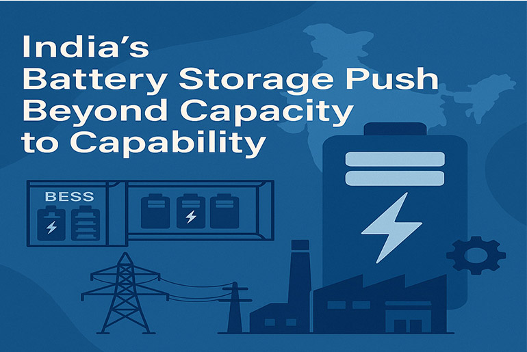 India’s Battery energy Storage Push Beyond Capacity to Capability