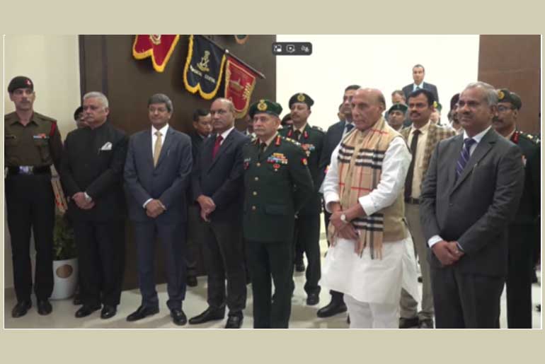 Shri Rajnath Singh inaugurates NTPC’s 3.7 MW Solar Plant at Chushul, Ladakh