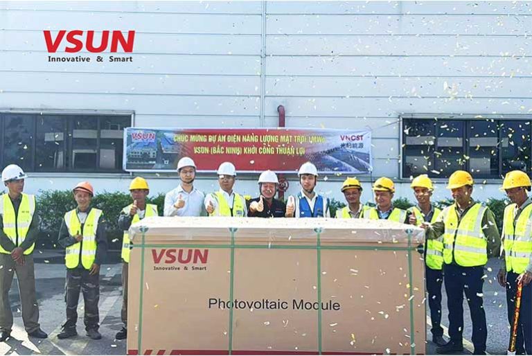Vsun Module Packaging VSUN SOLAR Launches Rooftop Solar Project