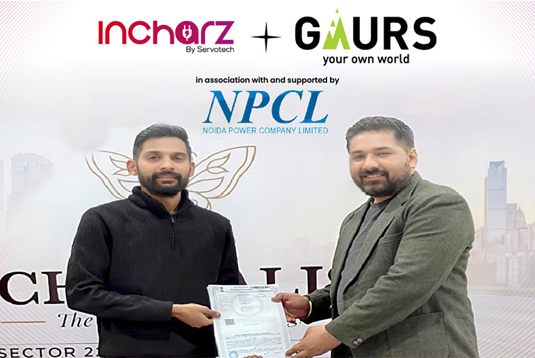 Incharz and Gaurs to Expand Public EV Charging Network