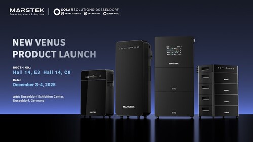 MARSTEK Launches VENUS ESS at Solar Solutions Düsseldorf