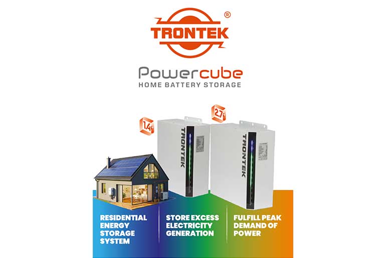Trontek Enters Residential Energy Storage Market with Launch of Powercube 1.4 Kwh and Powercube 2.7Kwh Lithium-Ion Battery Systems