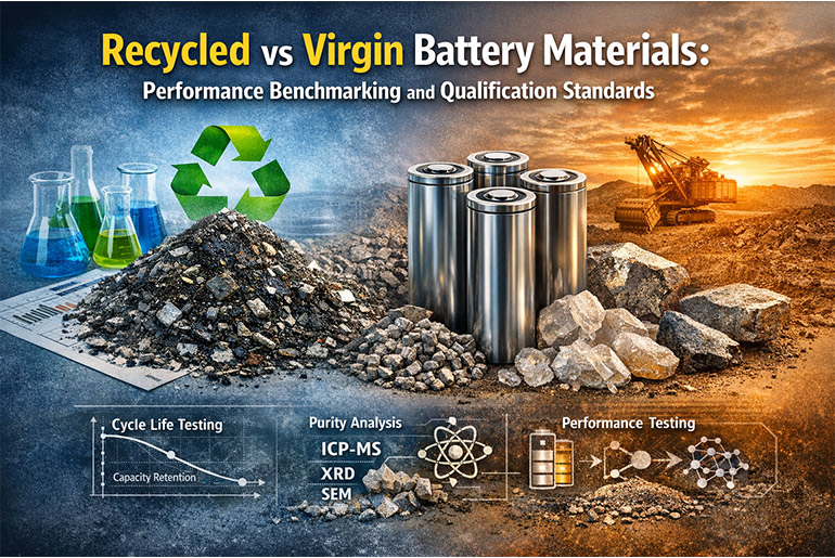 Recycled vs Virgin Battery Materials: Performance Benchmarking and Qualification Standards