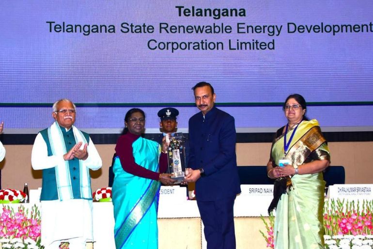 Telangana Wins Second Prize at National Energy Conservation Awards 2025