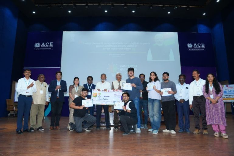 BITS Pilani Team Wins POWERGRID National Problem Statement at Smart India Hackathon 2025