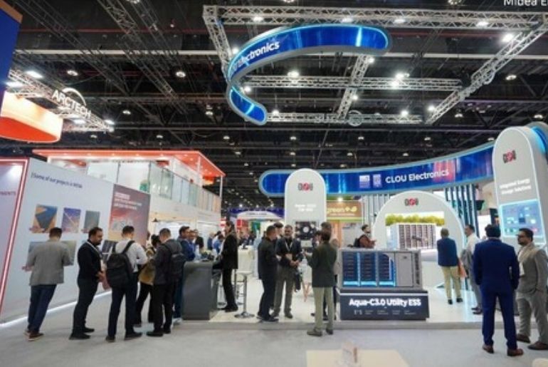 CLOU Debuts at WFES Abu Dhabi, Showcases Advanced Energy Storage Solutions