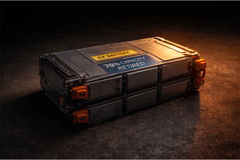 As EV adoption accelerates globally and in India, millions of lithium-ion battery packs will reach their end-of-life over the next decade