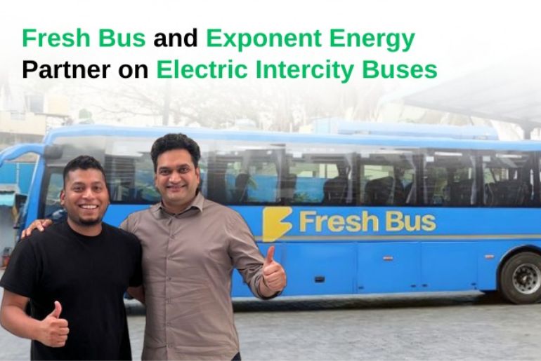 Fresh Bus and Exponent Energy Partner to Deploy Rapid-Charging Electric Intercity Buses