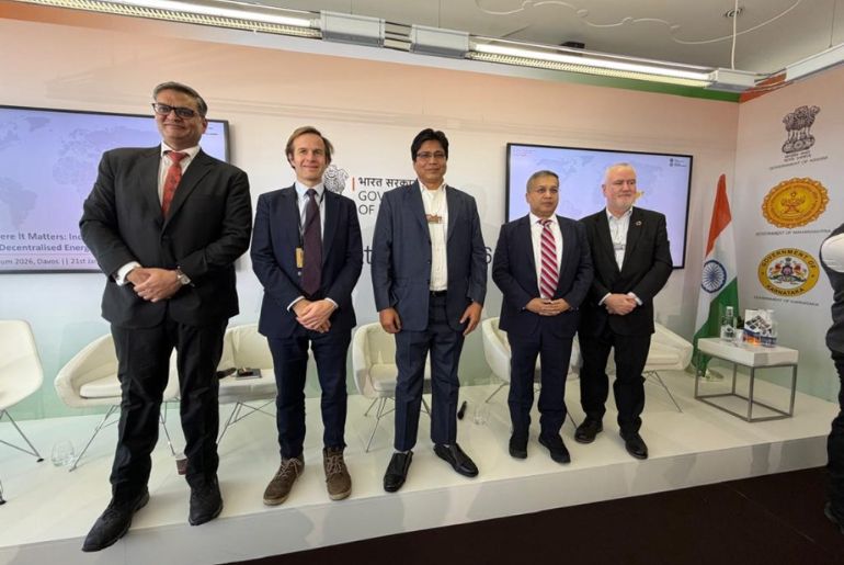 IREDA CMD Highlights India’s Distributed Solar Success at WEF Davos 2026